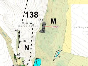 Dražba lesa, Horní Dunajovice, 594 m2