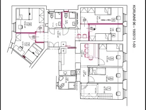 Prodej bytu 4+kk, Praha - Vinohrady, Korunní, 101 m2