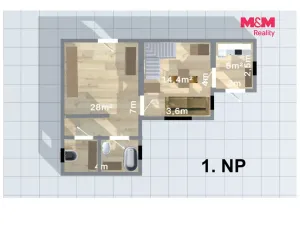 Prodej chaty, Lipoltice - Sovoluská Lhota, 33 m2