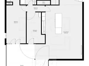 Pronájem bytu 3+kk, Praha - Košíře, Musílkova, 109 m2