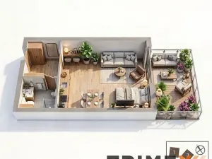 Prodej bytu 1+kk, Valašské Meziříčí, Štěpánov, 41 m2