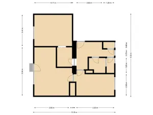 Pronájem bytu 2+1, Beroun - Beroun-Město, Bezručova, 57 m2