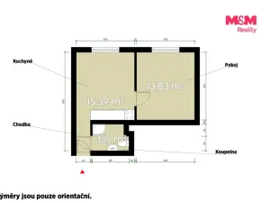 Prodej bytu 1+1, Plzeň - Severní Předměstí, Sokolovská, 36 m2