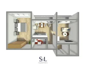 Pronájem bytu 2+1, Česká Lípa, Heroutova, 58 m2