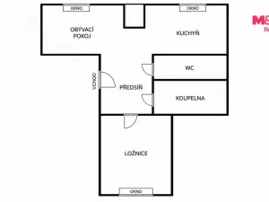 Pronájem bytu 2+kk, Praha - Bohnice, Bohnická, 79 m2