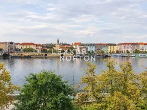 Pronájem bytu 3+1, Praha - Smíchov, Hořejší nábřeží, 94 m2
