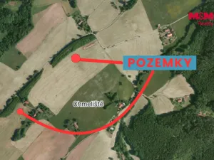 Prodej louky, Dobré, 3989 m2