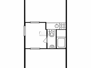 Pronájem bytu 1+1, Cvikov, 43 m2