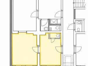 Prodej bytu 2+kk, Praha - Žižkov, Roháčova, 48 m2