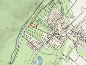 Prodej zahrady, Horní Jiřetín - Černice, 1628 m2