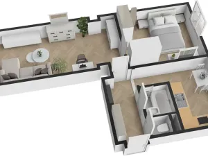 Prodej bytu 2+1, Praha - Libeň, Františka Kadlece, 53 m2