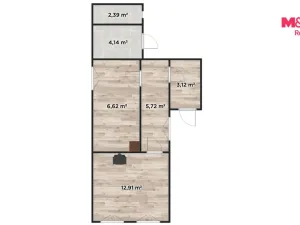Prodej rodinného domu, Jizerní Vtelno, 35 m2