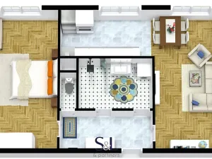 Pronájem bytu 2+1, Česká Lípa, Kozákova, 52 m2