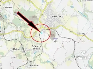 Prodej podílu komerčního pozemku, Skuteč, 1916 m2
