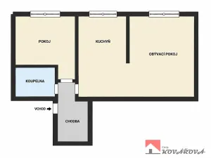Prodej bytu 2+kk, Smečno, 56 m2