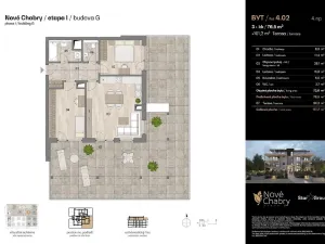Prodej bytu 3+kk, Praha - Dolní Chabry, Citolibská, 76 m2