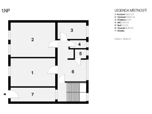 Prodej rodinného domu, Šlapanice, Kosmákova, 83 m2
