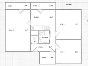Prodej bytu 3+1, Brno, Gabriely Preissové, 70 m2