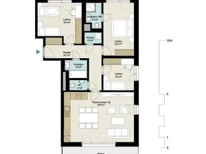 Prodej bytu 4+kk, Praha - Malešice, Polygrafická, 90 m2