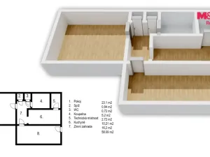 Prodej rodinného domu, Hranice - Hranice I-Město, Partyzánská, 55 m2