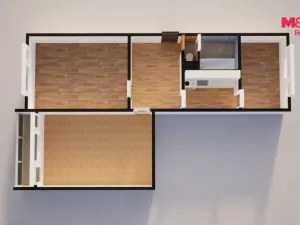 Prodej bytu 2+1, Varnsdorf, Karlova, 62 m2