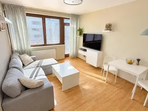 Pronájem bytu 2+kk, Praha - Holešovice, Poupětova, 52 m2