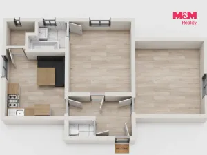 Prodej bytu 2+1, Karlovy Vary, Moskevská, 58 m2