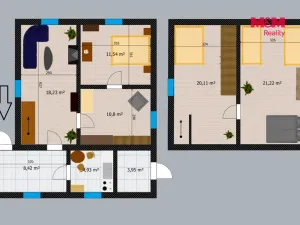 Prodej rodinného domu, Sázava, K Rakovce, 91 m2
