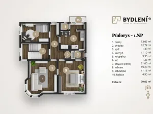 Prodej vícegeneračního domu, Novosedlice, Husova, 360 m2