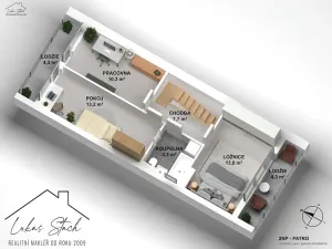 Prodej rodinného domu, Únětice, U Lip, 170 m2
