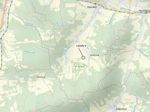 Dražba lesa, Hovězí, 605 m2