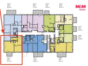 Prodej bytu 2+kk, Kralupy nad Vltavou, Nádražní, 52 m2
