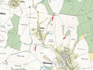 Prodej pole, Zborovice, 12129 m2