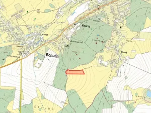 Prodej louky, Bohutín, 11507 m2