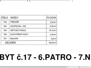 Pronájem bytu 1+kk, Praha - Vinohrady, Řipská, 30 m2