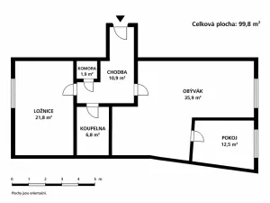 Prodej bytu 3+kk, Praha - Michle, Michelská, 100 m2