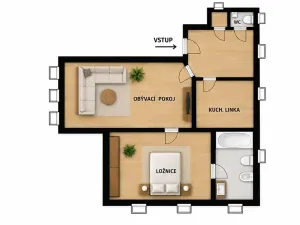 Pronájem bytu 2+1, Ostrava, Denisova, 72 m2