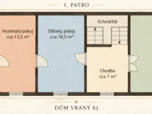 Prodej rodinného domu, Vraný, 150 m2