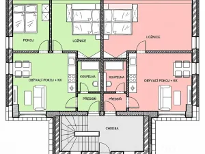 Pronájem bytu 3+kk, Kestřany, 50 m2