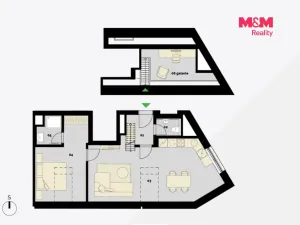 Prodej bytu 2+kk, Praha - Střížkov, Střížkovská, 75 m2