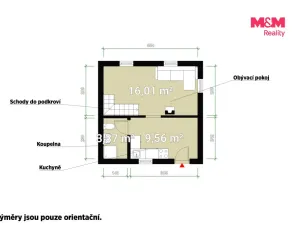 Prodej chalupy, Černošice, 66 m2