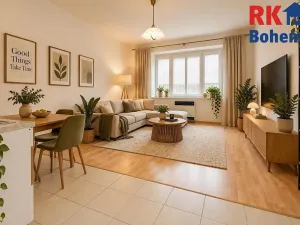 Pronájem bytu 2+kk, Praha - Nusle, Sdružení, 50 m2