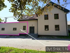 Pronájem bytu 3+kk, Grygov, Masarykova náves, 61 m2