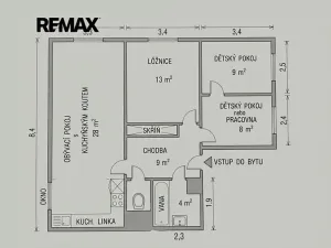 Pronájem bytu 4+kk, Jeneč, Lidická, 102 m2