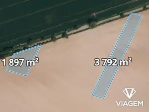 Prodej podílu pole, Chlebičov, 711 m2