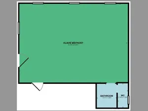 Pronájem obchodního prostoru, Jilemnice, Dolení, 55 m2