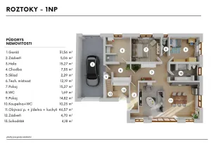 Prodej rodinného domu, Roztoky, Borkovského, 410 m2