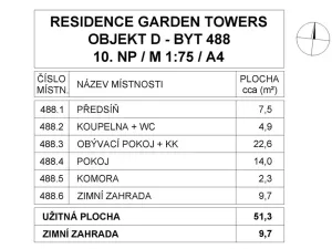 Pronájem bytu 2+kk, Praha - Žižkov, Olšanská, 61 m2