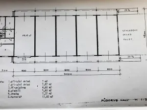 Pronájem skladu, Mariánské Lázně - Úšovice, 589 m2