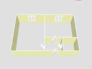 Pronájem bytu 1+1, Studénka - Butovice, Tovární, 43 m2